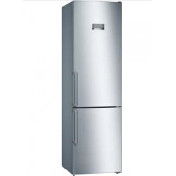 Bosch Serie 4 KGN397IEQ réfrigérateur-congélateur Pose libre 368 L E Acier inoxydable