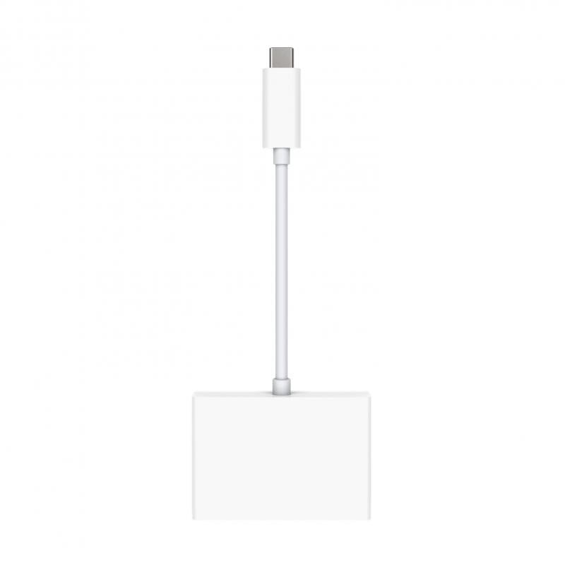 Adaptateur USB Type-C vers USB-C, USB-A et HDMI - ARTWIZZ - Blanc