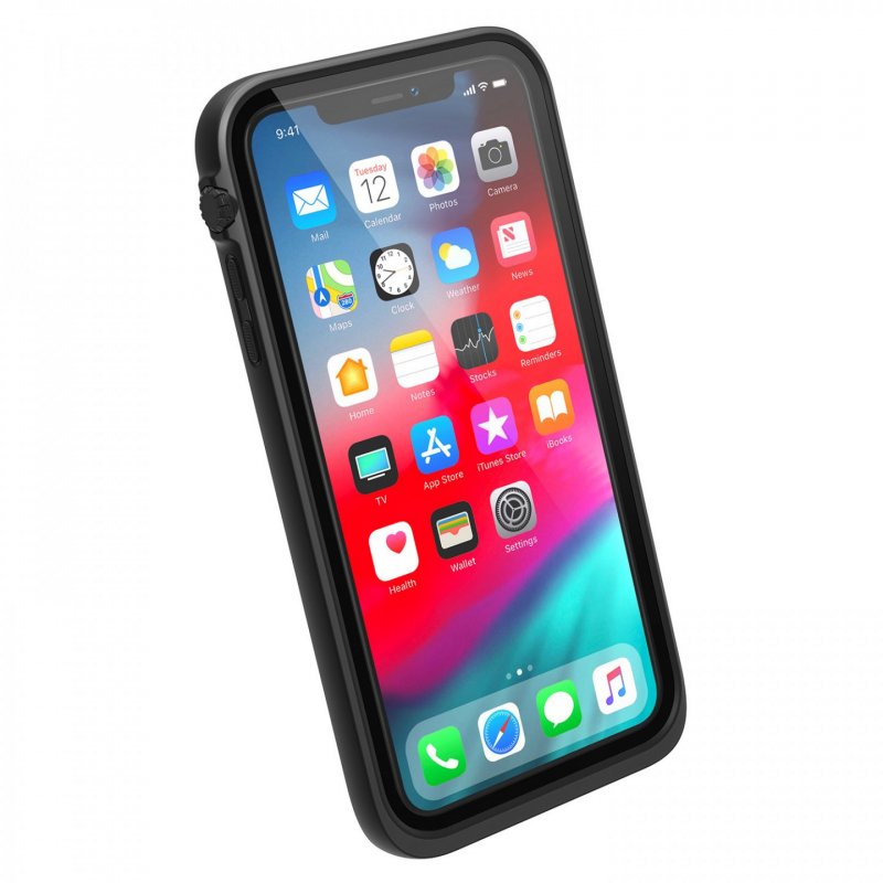 Protection Renforcée Etanche Compatible iPhone XS Max - Catalyst - Noir