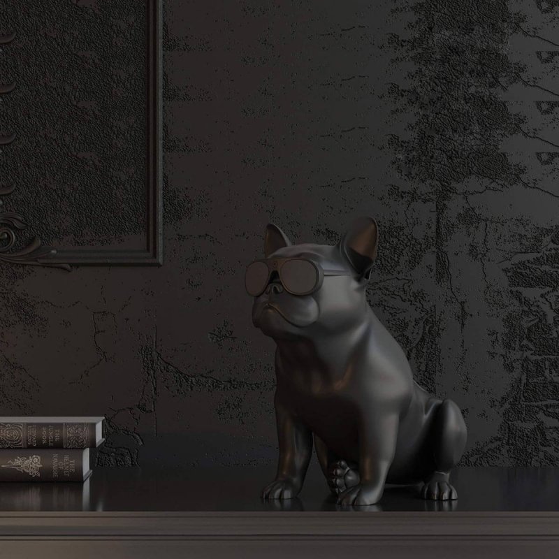 Mini Enceinte Connectée - Design BullDog - Aerobull XS1 - 120W - Noir - AeroSystem