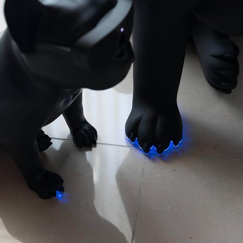 Mini Enceinte Connectée - Design BullDog - Aerobull XS1 - 120W - Noir - AeroSystem