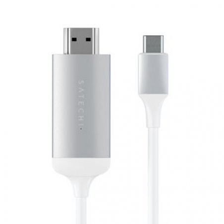 Cable USB Type-C vers HDMI 4K @60Hz - Satechi - Argent