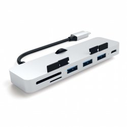 Hub Aluminium Multi-Ports 6-en-1 - iMac 2017/iMac Pro - Satechi - Argent