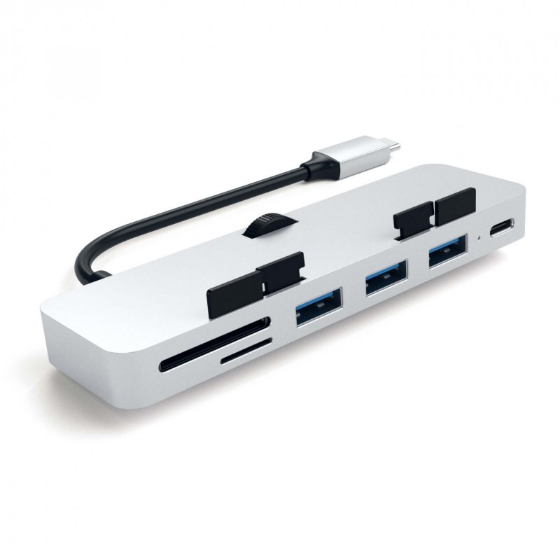Hub Aluminium Multi-Ports 6-en-1 - iMac 2017/iMac Pro - Satechi - Argent