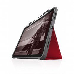 Coque Folio Renforcée Compatible iPad Pro 11 - STM - Dux Plus - Rouge