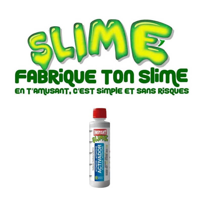 STOCK1 - Liquide Magique Activateur Slime 250ml pour Loisirs Créatifs - Instant - 14001
