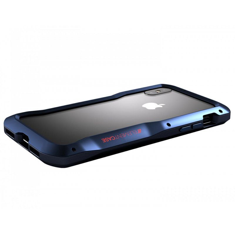 Coque de Protection Compatible iPhone XR - Element Case - Vapor S - Bleu
