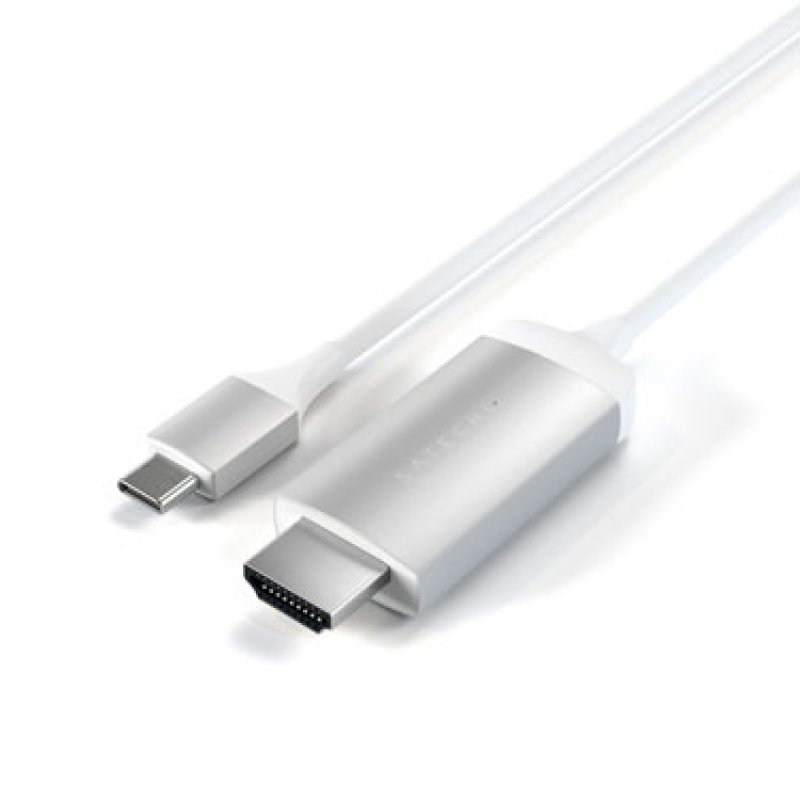 Cable USB Type-C vers HDMI 4K @60Hz - Satechi - Argent
