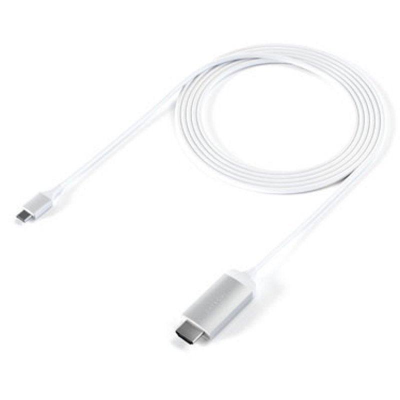 Cable USB Type-C vers HDMI 4K @60Hz - Satechi - Argent
