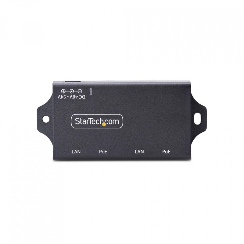 Switch Acc StarTech 2-Port Gigabit PoE Injector