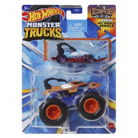 Hot Wheels Monster Trucks SCORPEDO Combo Pack