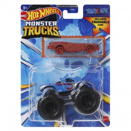 Hot Wheels - 1:64 Die-cast Monster Truck - Race Ace