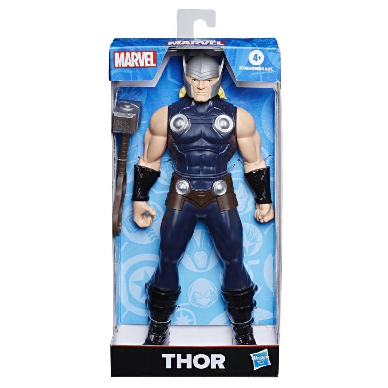 Marvel Avengers Thor Action Figure, 9.5-Inch Scale Action Figure Toy, Comics-Inspired Design, For Kids Ages 4 And Up