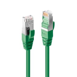 LINDY 1m Cat.6A S/FTP LSZH Cable Green