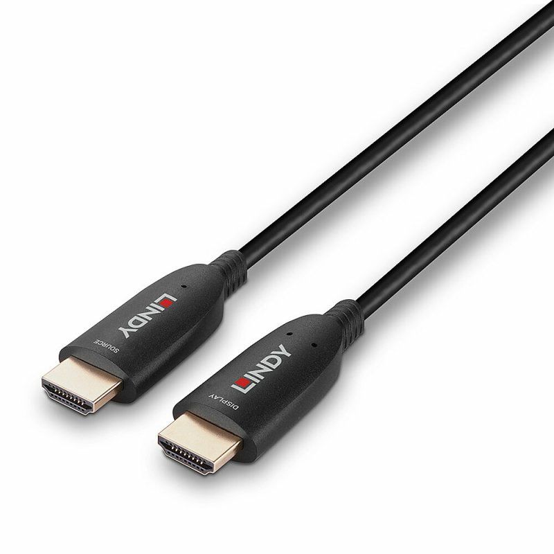 Lindy 38516 câble HDMI 60 m HDMI Type A (Standard) Noir