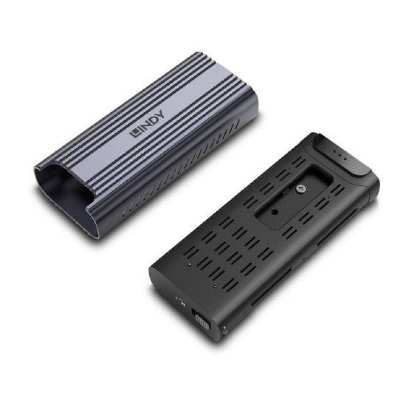 LINDY USB4 NVMe M.2 SSD Enclosure