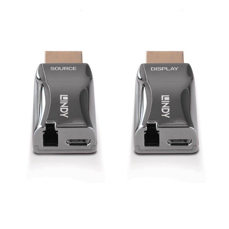 Lindy 300m Fibre Optic HDMI 4K60 Dongle Extender