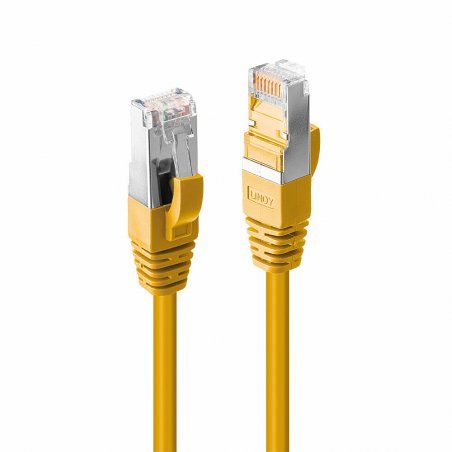 LINDY 1.5m Cat.6A S/FTP LSZH Cable Yel