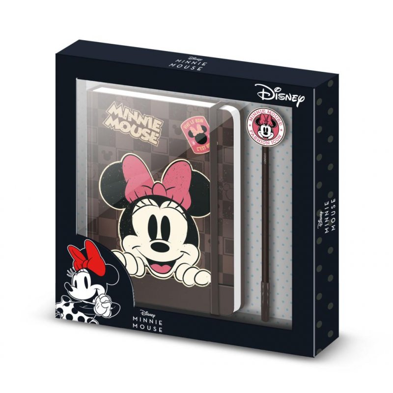 MINNIE - Journey - Gift Box - Notebook A5 Stylo