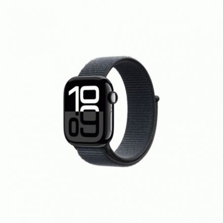 Apple Watch Series 10 GPS 42mm Jet Black Alu Case, Midnight Black Sport Loop EU MWWG3