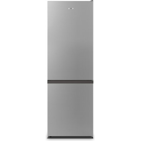 Gorenje NRK6182PS4 fridge-freezer Freestanding 292 L E Grey