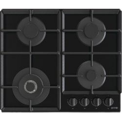 Gorenje GTW641EB hob Black Built-in 60 cm Gas 4 zone(s)