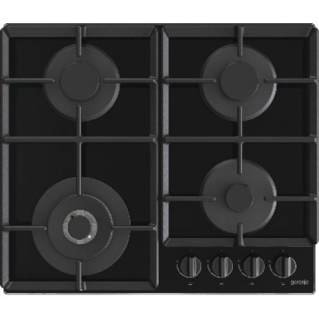 Gorenje GTW641EB hob Black Built-in 60 cm Gas 4 zone(s)