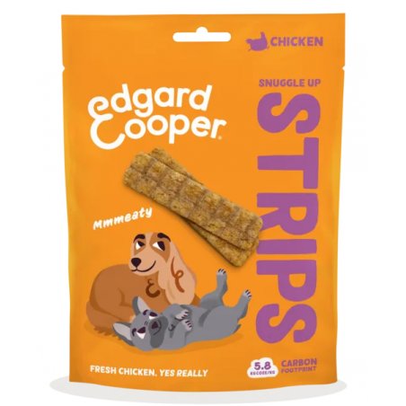 Edgard & Cooper Strips - Chicken Dog Chews 75 g