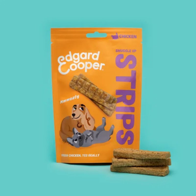 Edgard & Cooper Strips - Chicken Dog Chews 75 g