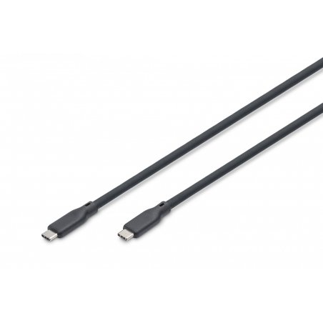 Digitus USB silicone cable, USB 5Gbps, 2m, black