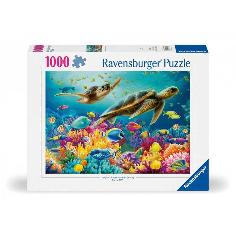 Puzzle Blaue Unterwasserwelt (1000 Teile)