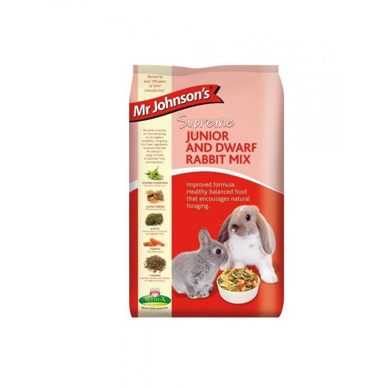 Mr.Johnson - Mr.J Supreme Junior & Dwarf Rabbit 15kg - (815-213)