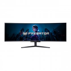 Acer Predator X49X (X49Xbmipphuzx) 49,0" DQHD OLED Curved Gaming 124,5 cm (49,0 Zoll), 240Hz, HDR1000, HDMI 2.1, 2x DP,