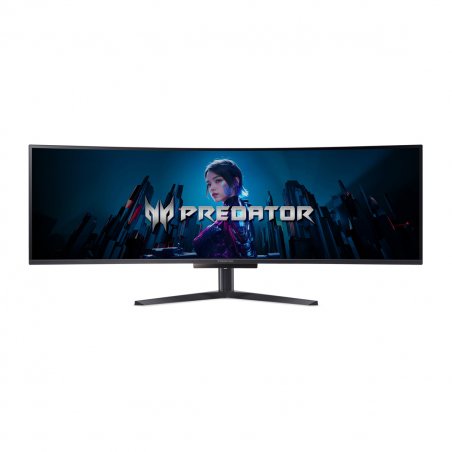 Acer Predator X49X (X49Xbmipphuzx) 49,0" DQHD OLED Curved Gaming 124,5 cm (49,0 Zoll), 240Hz, HDR1000, HDMI 2.1, 2x DP,