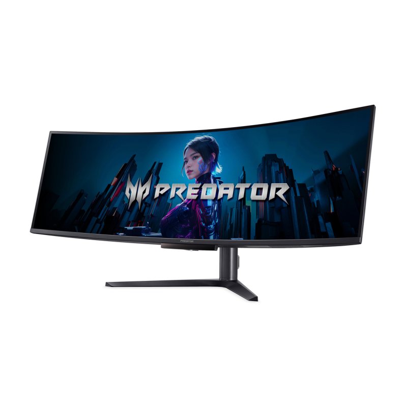 Acer Predator X49X (X49Xbmipphuzx) 49,0" DQHD OLED Curved Gaming 124,5 cm (49,0 Zoll), 240Hz, HDR1000, HDMI 2.1, 2x DP,