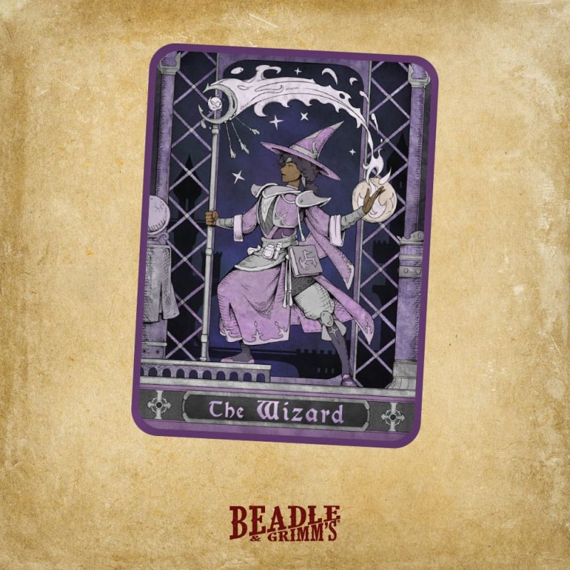 Pack dés Character Class Epic RPG Wizard (16)