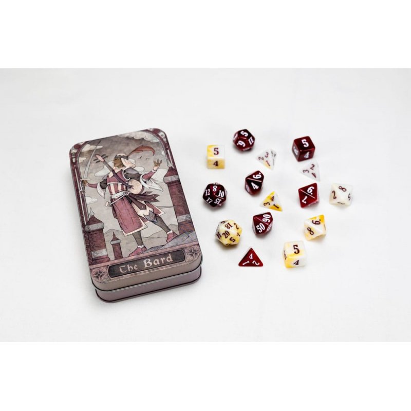 Pack dés Character Class Classic RPG Bard (14)