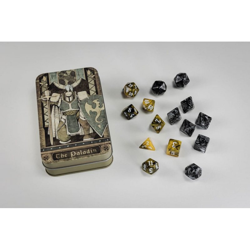 Pack dés Character Class Classic RPG Paladin (15)