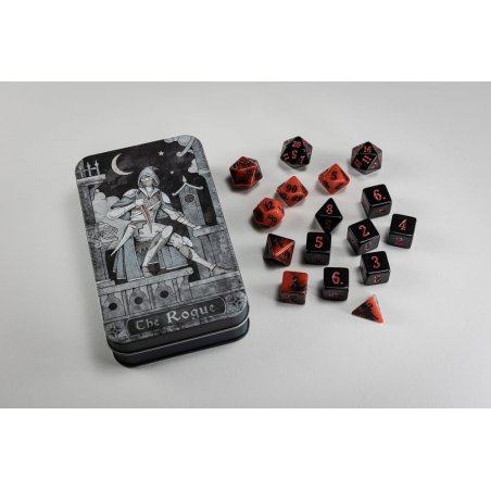 Pack dés Character Class Classic RPG Rogue (16)