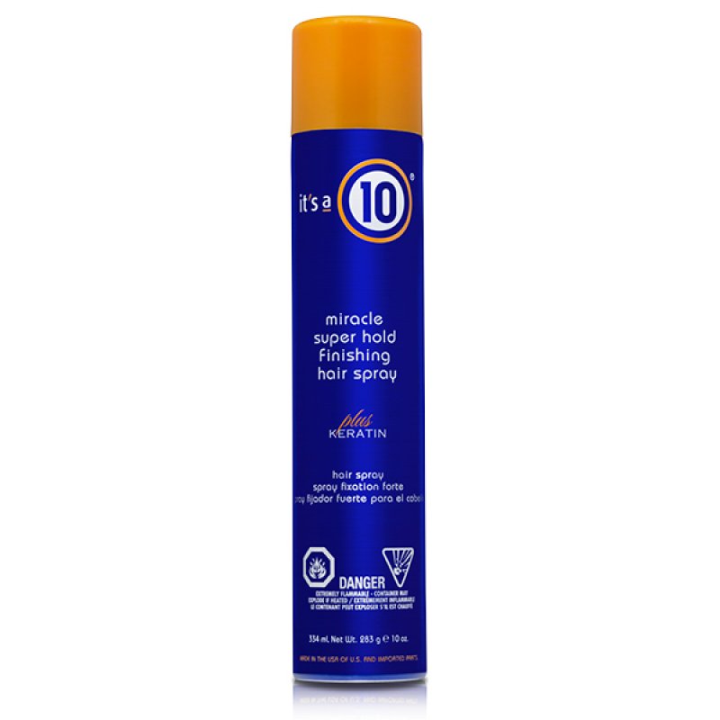 It's a 10 Miracle Super Hold Finishing Hair spray Unisex 334 ml
