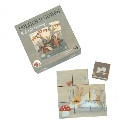 Egmont Toys - Puzzle Cubes Rabbit Family (570057)