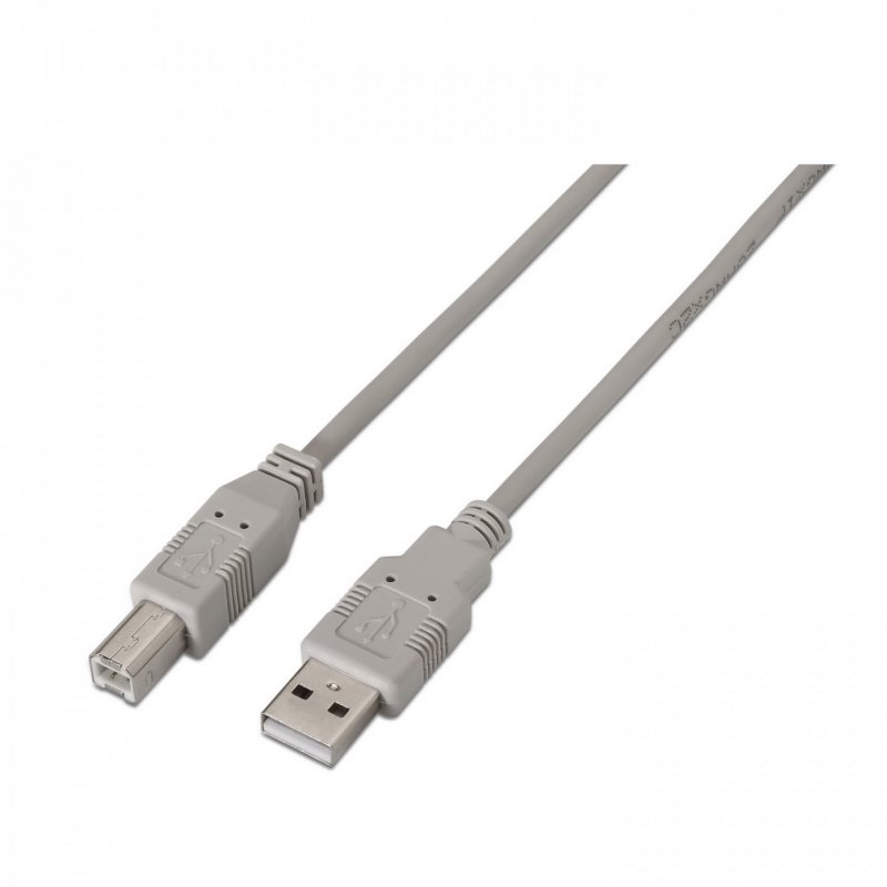 AISENS A101-0003 câble USB USB 2.0 3 m USB A USB B Beige