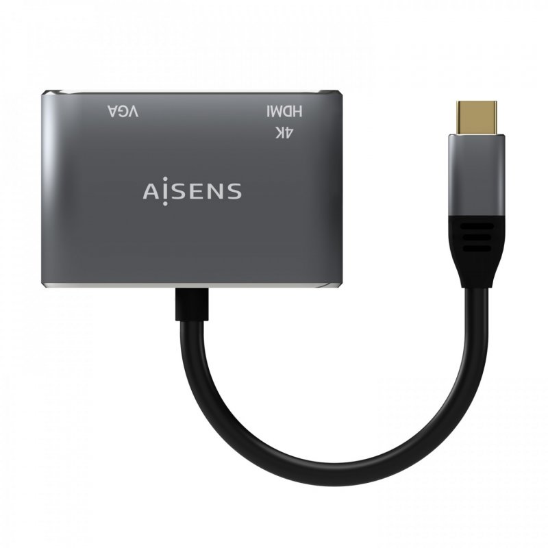 AISENS A109-0627 USB graphics adapter 3860 x 2160 pixels Grey