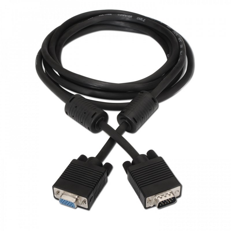 AISENS A113-0079 câble VGA 3 m VGA (D-Sub) Noir