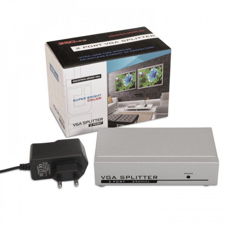 AISENS A116-0084 video splitter VGA 2x VGA