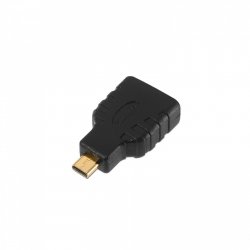 AISENS A121-0125 changeur de genre de câble HDMI Micro HDMI Noir
