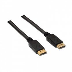 AISENS A124-0130 câble DisplayPort 3 m Noir