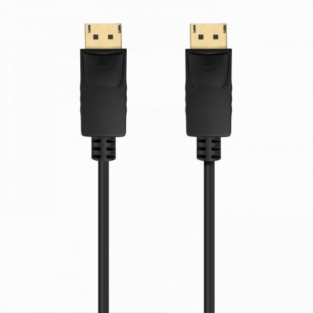 AISENS Cable DISPLAYPORT V1.2 CCS 4K@60Hz, DP/M-DP/M, Black, 0.5m