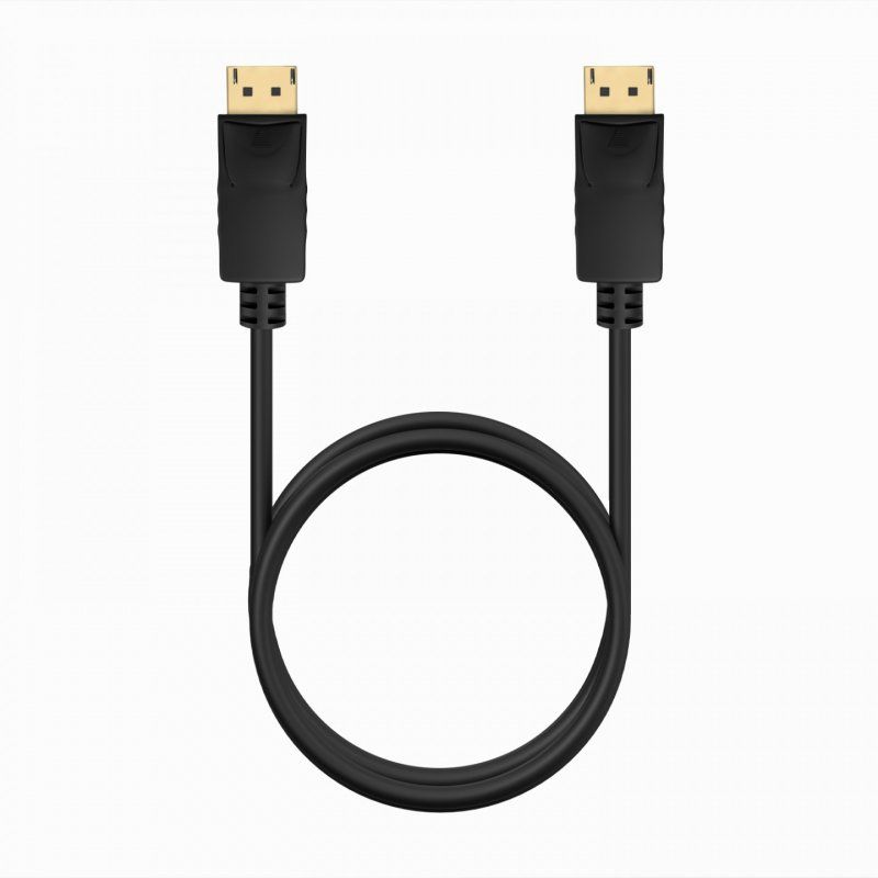 CABLE AISENS DISPLAYPORT V1.2 CCS 4K@60HZ M/M NEGRO 1.0M