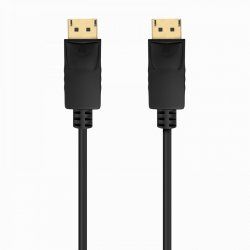 AISENS Cable DISPLAYPORT V1.2 CCS 4K@60Hz, DP/M-DP/M, Black, 2.0m